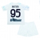 Inter Milan Alessandro Bastoni #95 Replike Gostujuci Dres za djecu 2025-26 Kratak Rukav (+ Kratke hlače)